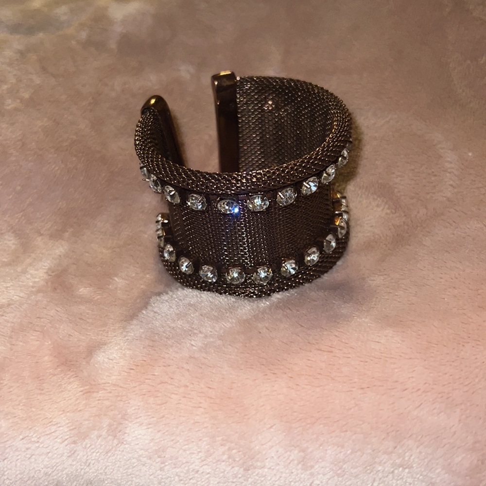 Copper mesh bangle - Picture 6 of 9
